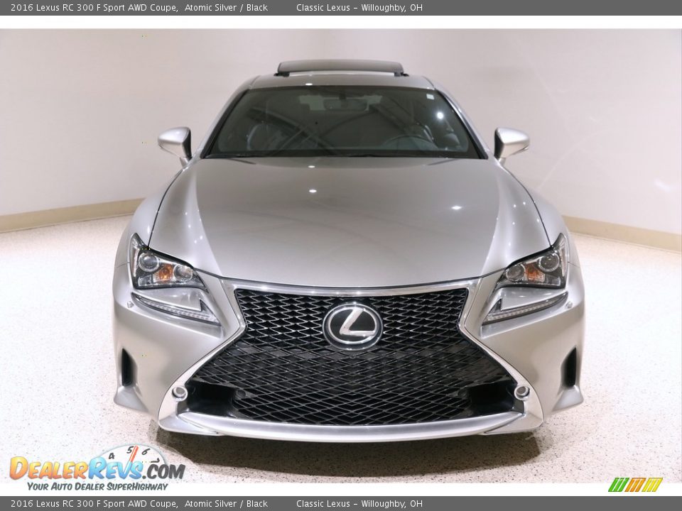 2016 Lexus RC 300 F Sport AWD Coupe Atomic Silver / Black Photo #2