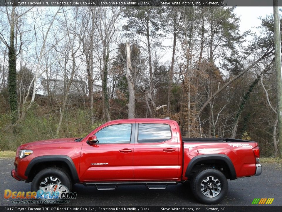 Barcelona Red Metallic 2017 Toyota Tacoma TRD Off Road Double Cab 4x4 Photo #1