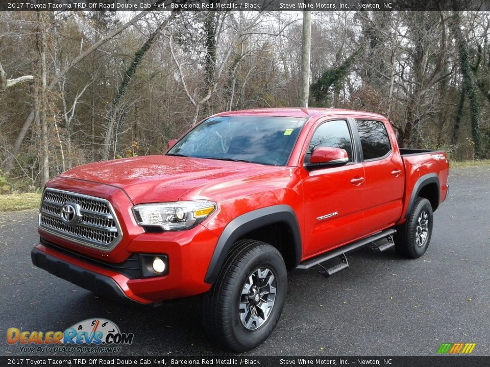 2017 Toyota Tacoma TRD Off Road Double Cab 4x4 Barcelona Red Metallic / Black Photo #3