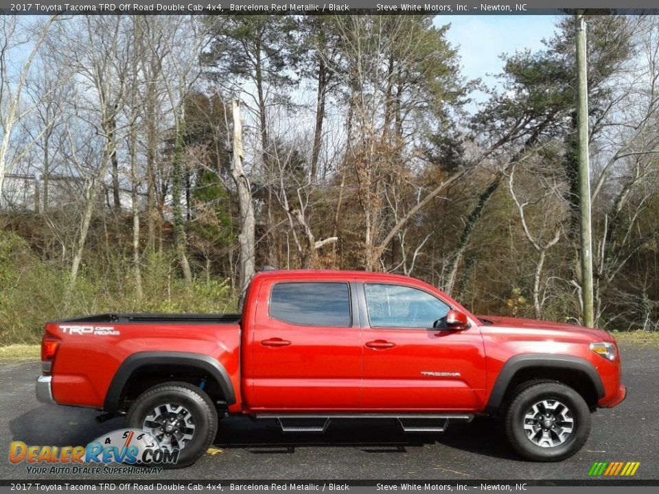 Barcelona Red Metallic 2017 Toyota Tacoma TRD Off Road Double Cab 4x4 Photo #6