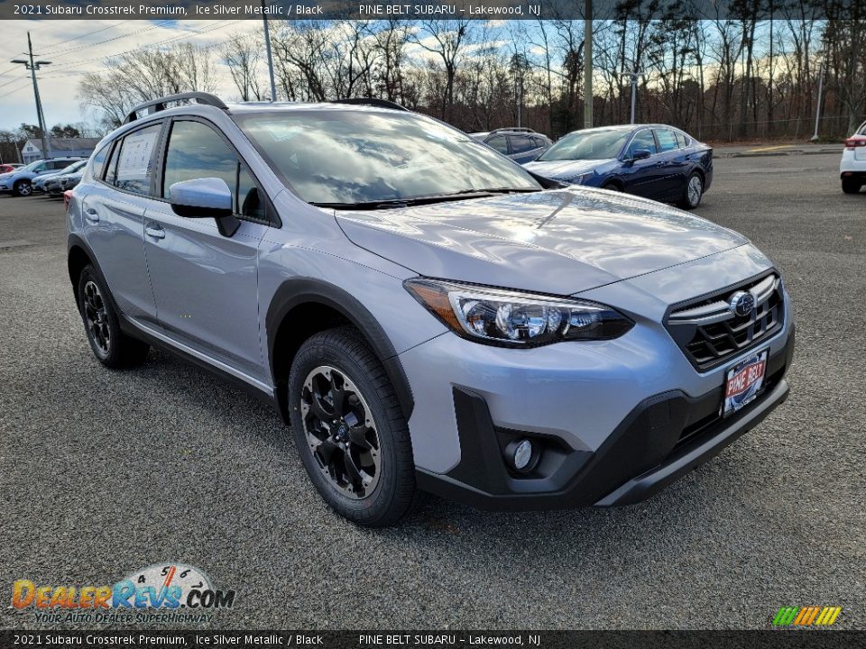 2021 Subaru Crosstrek Premium Ice Silver Metallic / Black Photo #1