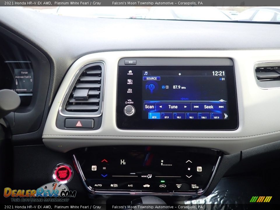 2021 Honda HR-V EX AWD Platinum White Pearl / Gray Photo #15