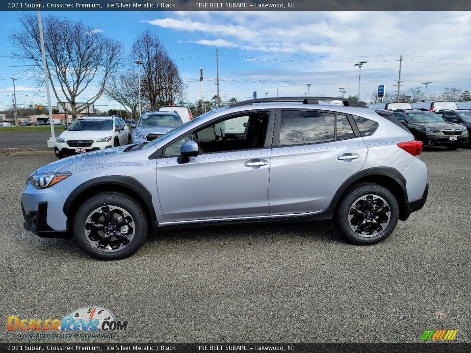 2021 Subaru Crosstrek Premium Ice Silver Metallic / Black Photo #4