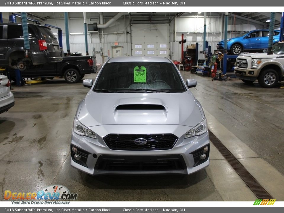 2018 Subaru WRX Premium Ice Silver Metallic / Carbon Black Photo #2