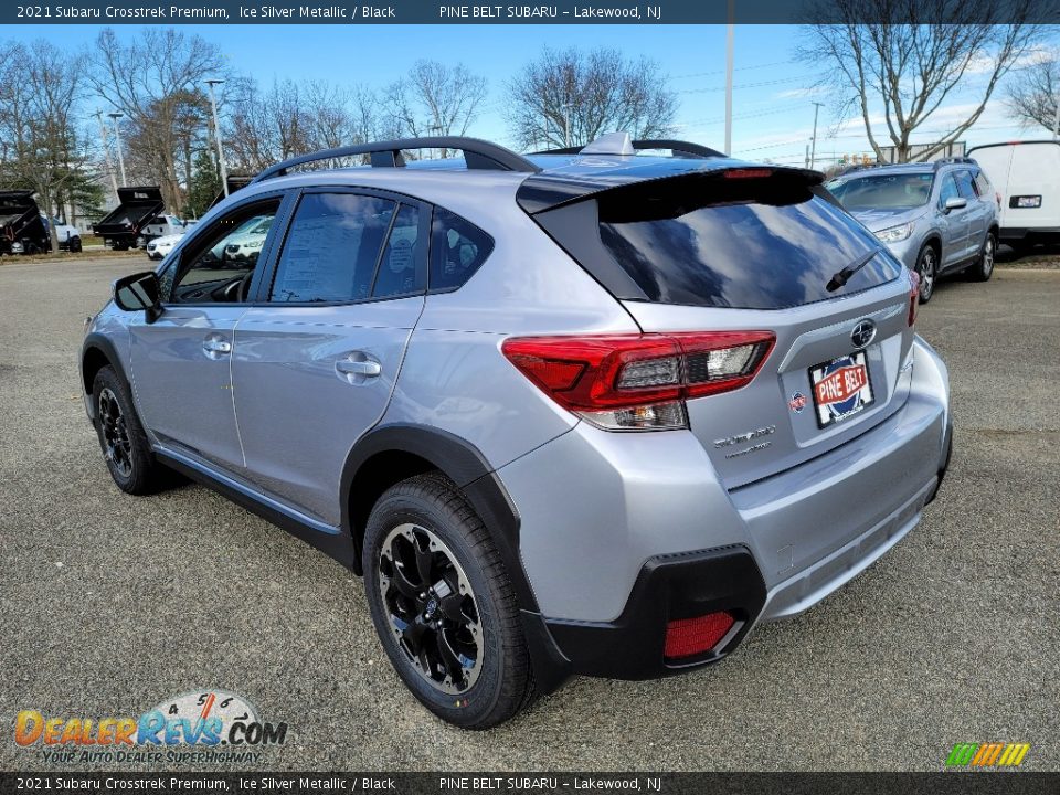 2021 Subaru Crosstrek Premium Ice Silver Metallic / Black Photo #6