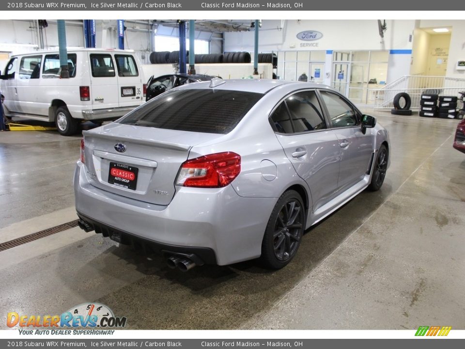2018 Subaru WRX Premium Ice Silver Metallic / Carbon Black Photo #5