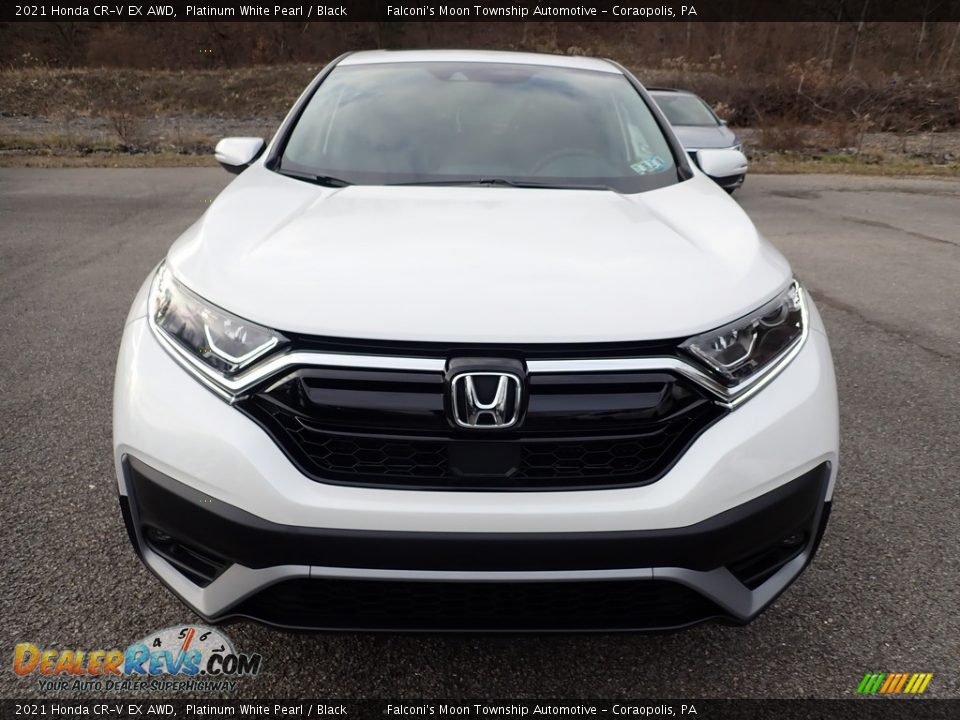 2021 Honda CR-V EX AWD Platinum White Pearl / Black Photo #7