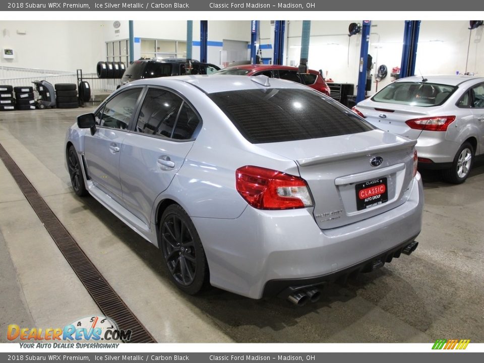 2018 Subaru WRX Premium Ice Silver Metallic / Carbon Black Photo #7