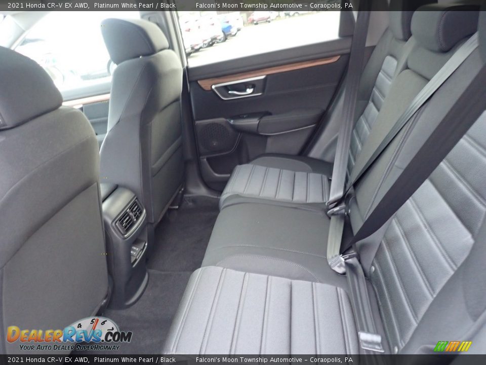 2021 Honda CR-V EX AWD Platinum White Pearl / Black Photo #9
