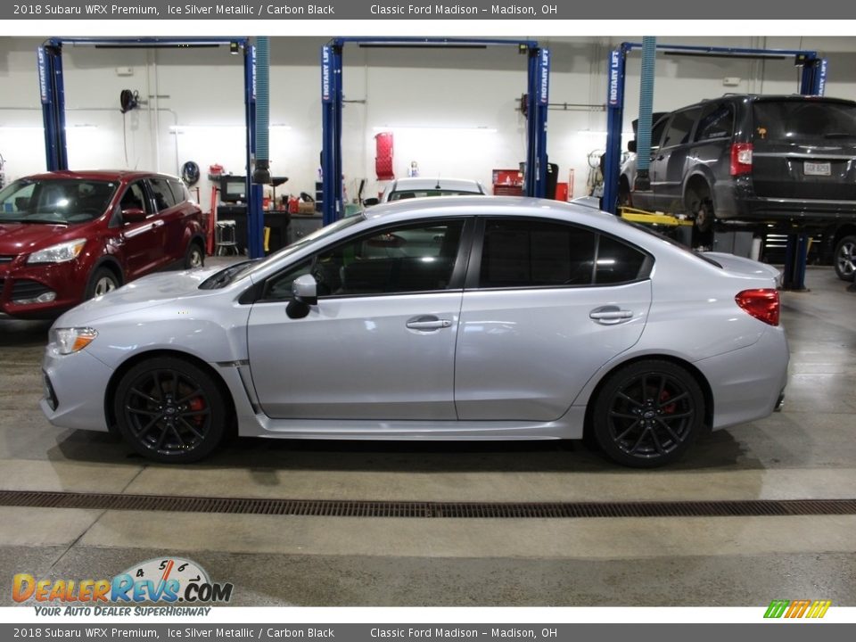 2018 Subaru WRX Premium Ice Silver Metallic / Carbon Black Photo #8