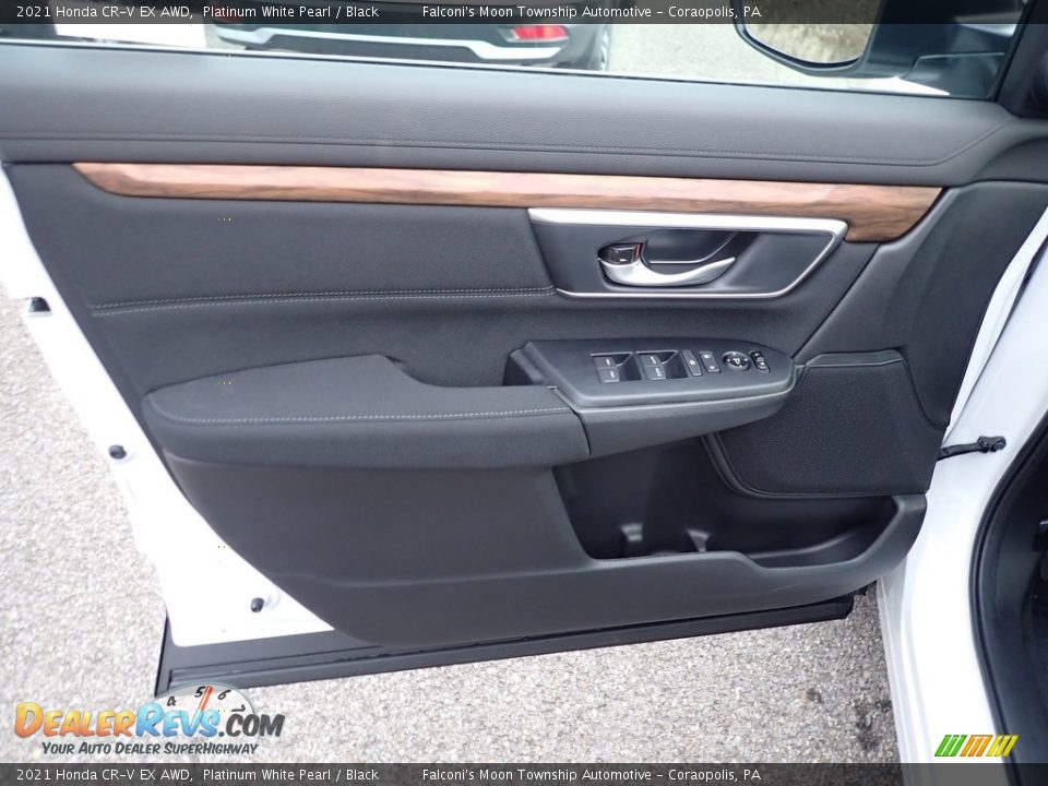 2021 Honda CR-V EX AWD Platinum White Pearl / Black Photo #10
