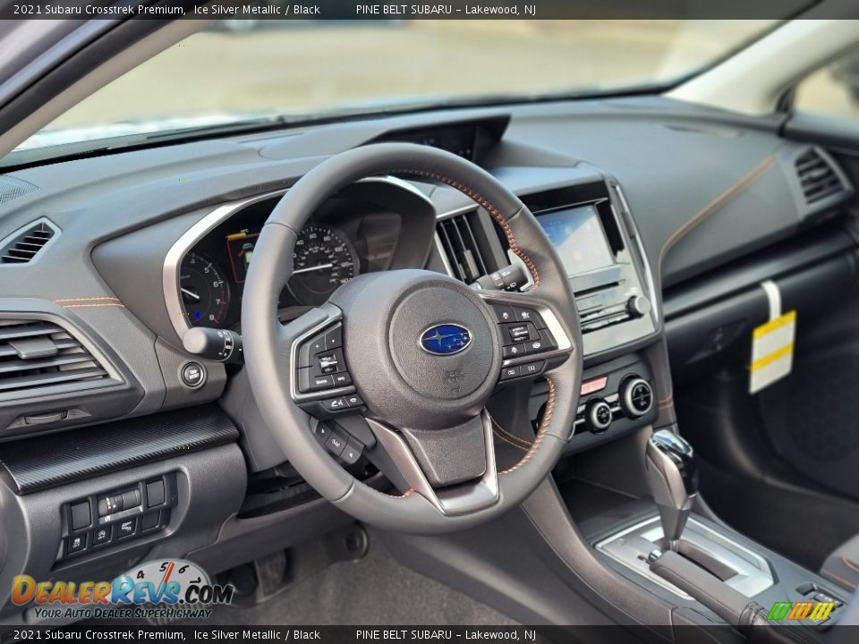 2021 Subaru Crosstrek Premium Ice Silver Metallic / Black Photo #12