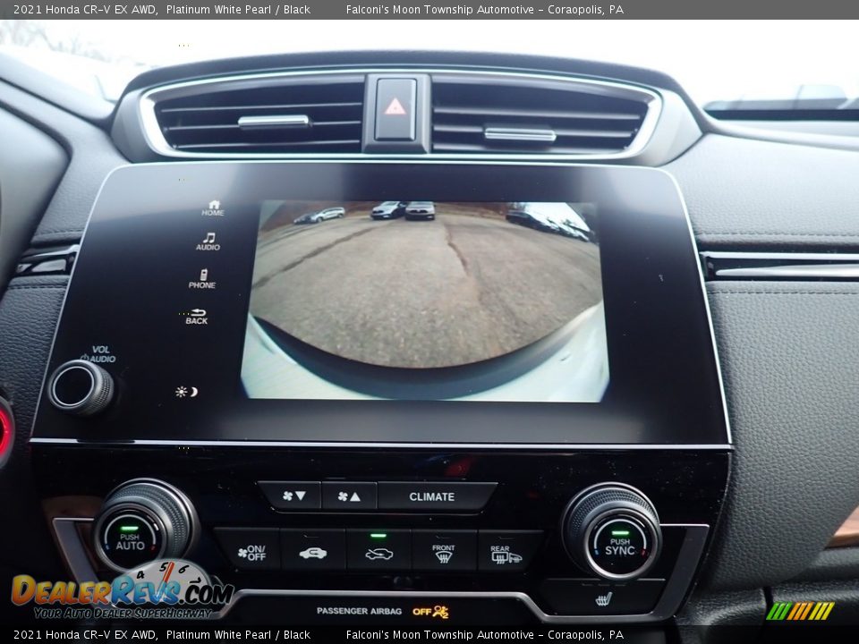 2021 Honda CR-V EX AWD Platinum White Pearl / Black Photo #14
