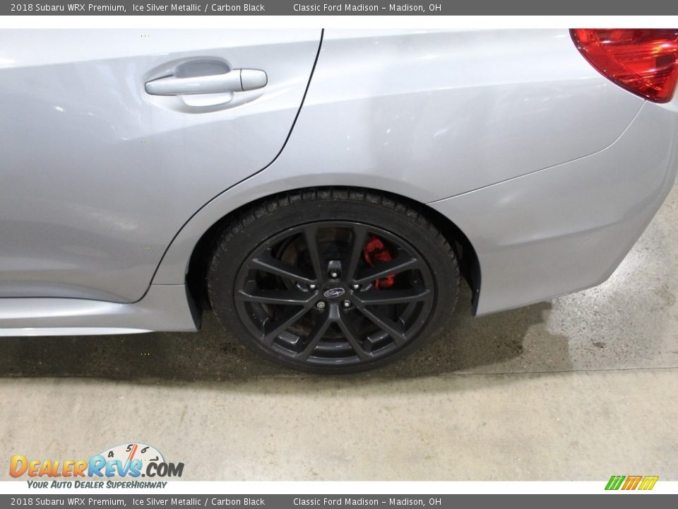 2018 Subaru WRX Premium Ice Silver Metallic / Carbon Black Photo #14