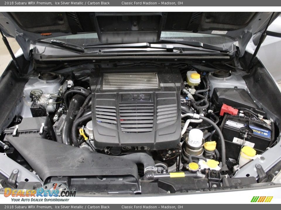 2018 Subaru WRX Premium Ice Silver Metallic / Carbon Black Photo #15