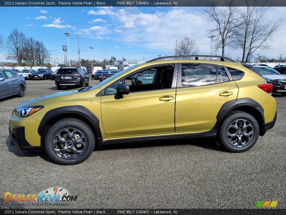 Plasma Yellow Pearl 2021 Subaru Crosstrek Sport Photo #4