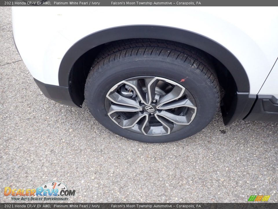 2021 Honda CR-V EX AWD Platinum White Pearl / Ivory Photo #2