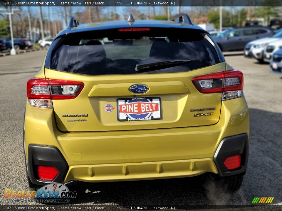 2021 Subaru Crosstrek Sport Plasma Yellow Pearl / Black Photo #7