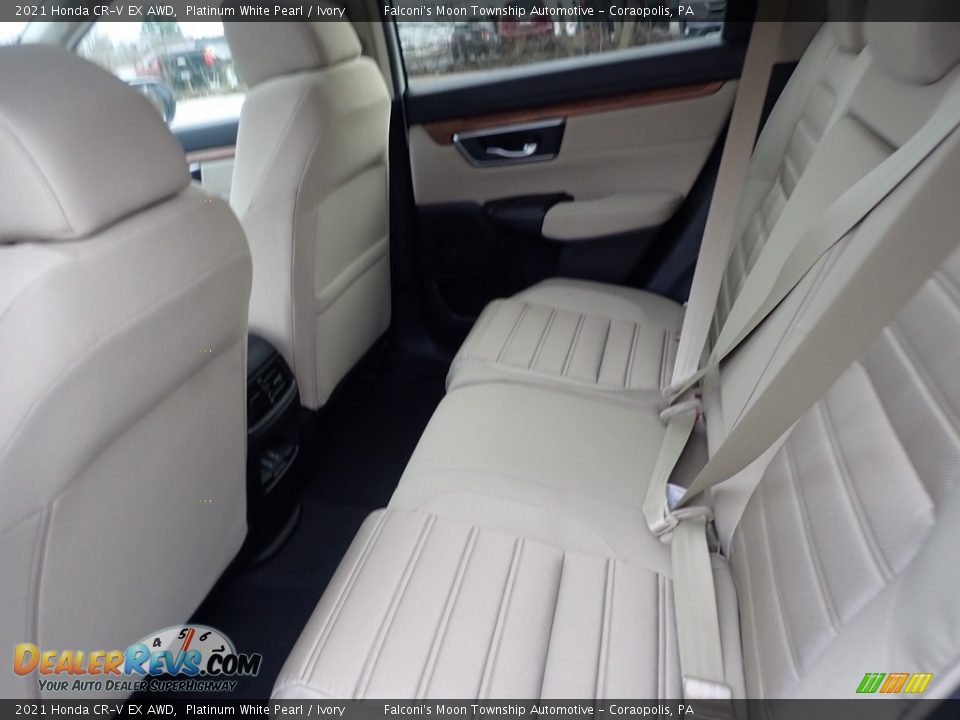 2021 Honda CR-V EX AWD Platinum White Pearl / Ivory Photo #9
