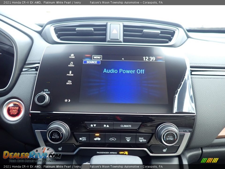 2021 Honda CR-V EX AWD Platinum White Pearl / Ivory Photo #14