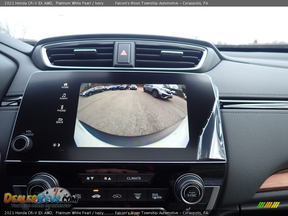 2021 Honda CR-V EX AWD Platinum White Pearl / Ivory Photo #15