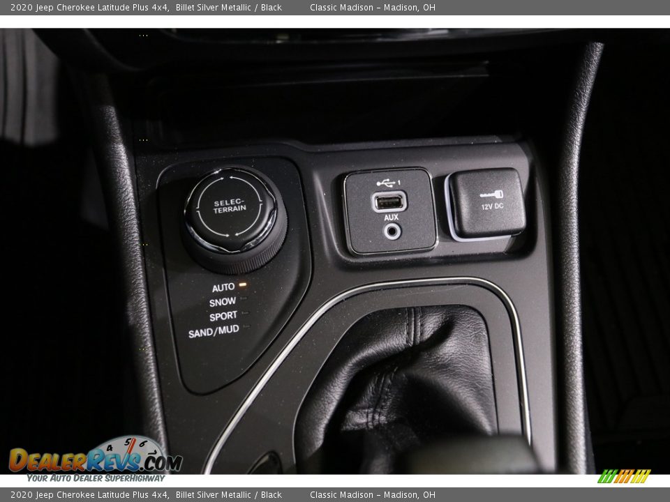2020 Jeep Cherokee Latitude Plus 4x4 Billet Silver Metallic / Black Photo #16