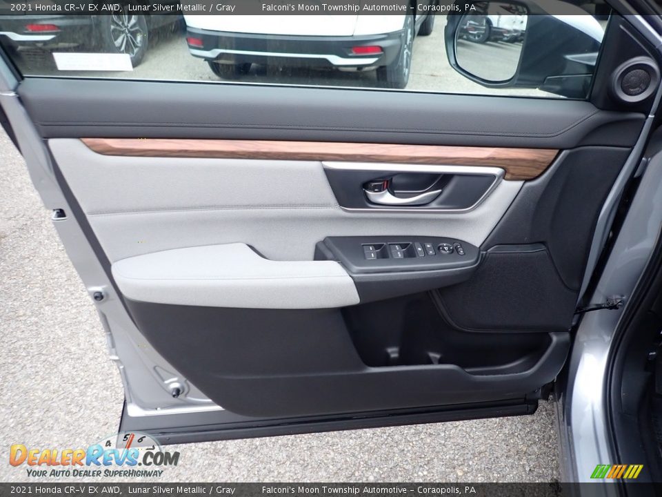 2021 Honda CR-V EX AWD Lunar Silver Metallic / Gray Photo #11