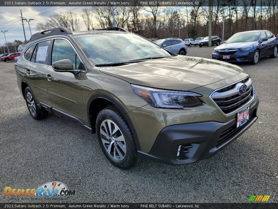 2021 Subaru Outback 2.5i Premium Autumn Green Metallic / Warm Ivory Photo #1