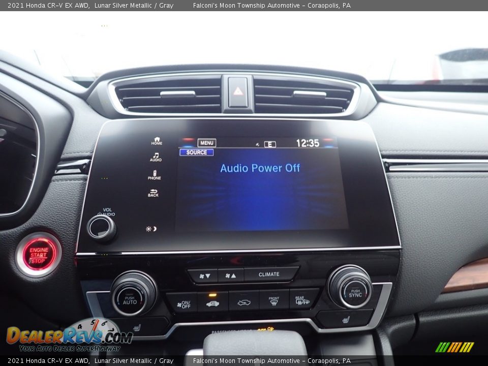 2021 Honda CR-V EX AWD Lunar Silver Metallic / Gray Photo #14
