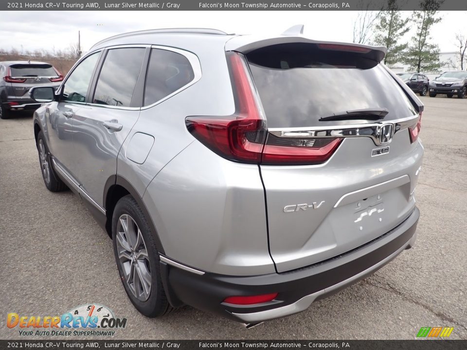 2021 Honda CR-V Touring AWD Lunar Silver Metallic / Gray Photo #3