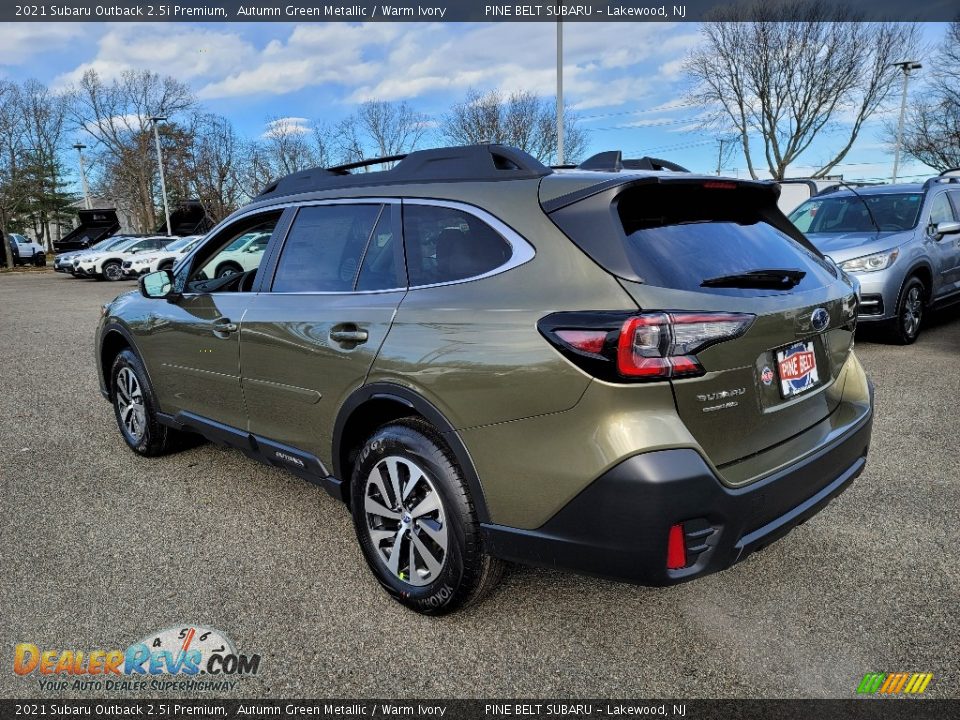 2021 Subaru Outback 2.5i Premium Autumn Green Metallic / Warm Ivory Photo #6