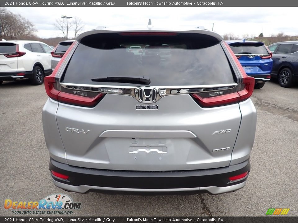 2021 Honda CR-V Touring AWD Lunar Silver Metallic / Gray Photo #4