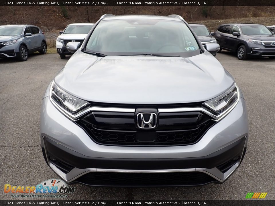 2021 Honda CR-V Touring AWD Lunar Silver Metallic / Gray Photo #7