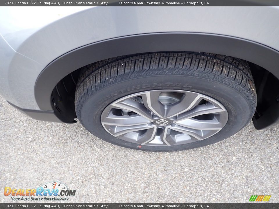 2021 Honda CR-V Touring AWD Lunar Silver Metallic / Gray Photo #8