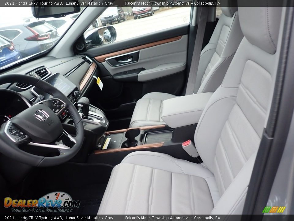 Front Seat of 2021 Honda CR-V Touring AWD Photo #9