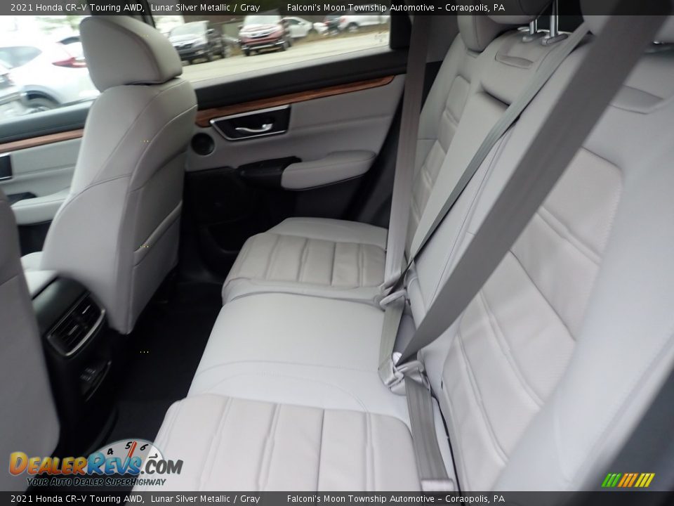 Rear Seat of 2021 Honda CR-V Touring AWD Photo #10
