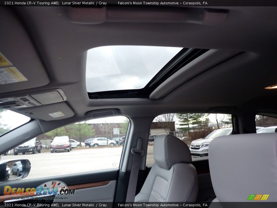 2021 Honda CR-V Touring AWD Lunar Silver Metallic / Gray Photo #14