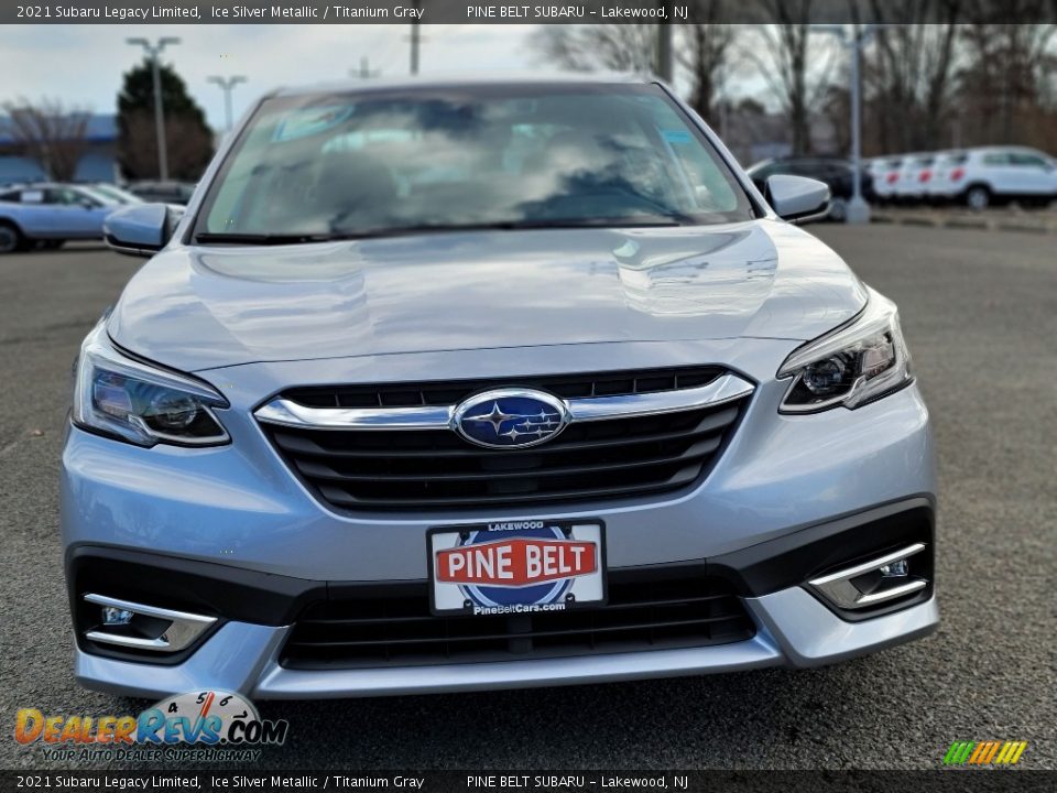 2021 Subaru Legacy Limited Ice Silver Metallic / Titanium Gray Photo #3