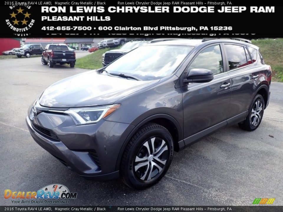 2016 Toyota RAV4 LE AWD Magnetic Gray Metallic / Black Photo #1