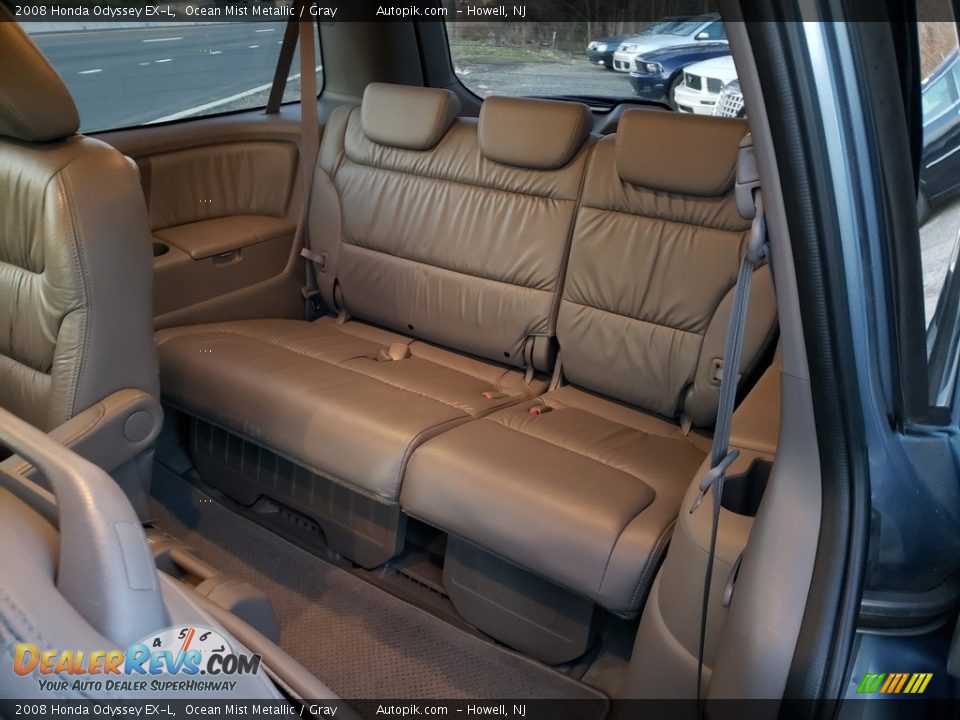 2008 Honda Odyssey EX-L Ocean Mist Metallic / Gray Photo #11