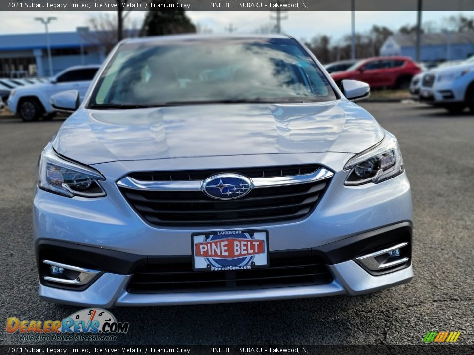 2021 Subaru Legacy Limited Ice Silver Metallic / Titanium Gray Photo #3