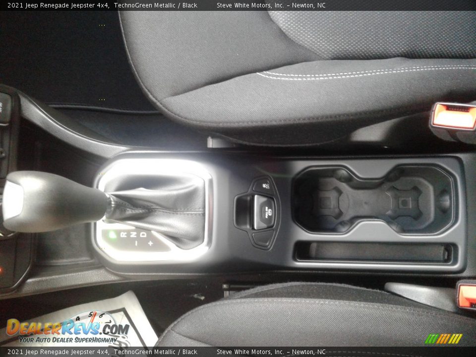2021 Jeep Renegade Jeepster 4x4 TechnoGreen Metallic / Black Photo #24