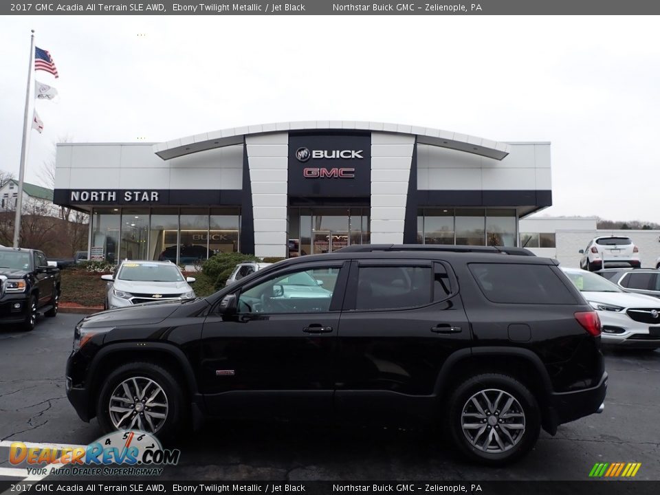 2017 GMC Acadia All Terrain SLE AWD Ebony Twilight Metallic / Jet Black Photo #1