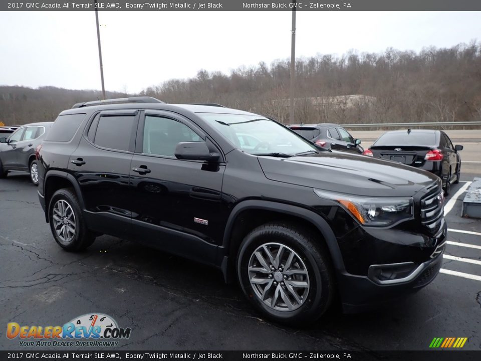 2017 GMC Acadia All Terrain SLE AWD Ebony Twilight Metallic / Jet Black Photo #4