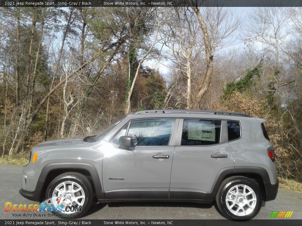 2021 Jeep Renegade Sport Sting-Gray / Black Photo #1