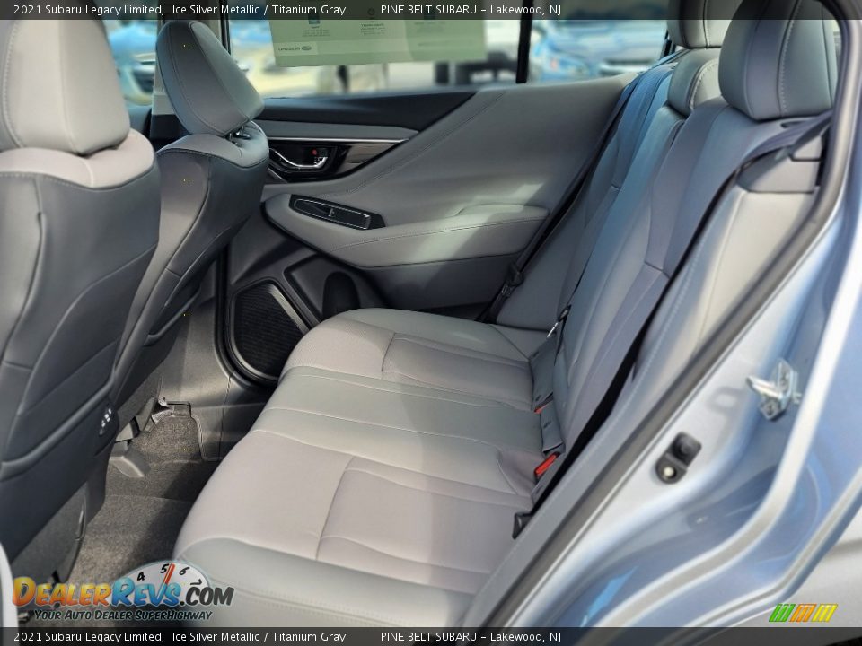 2021 Subaru Legacy Limited Ice Silver Metallic / Titanium Gray Photo #9