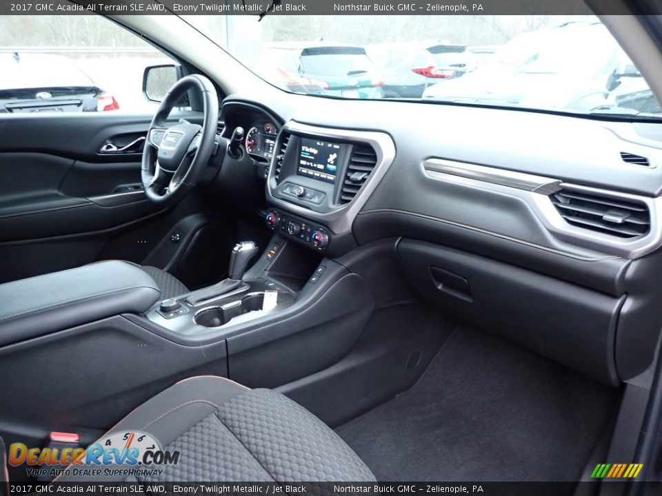 Dashboard of 2017 GMC Acadia All Terrain SLE AWD Photo #6