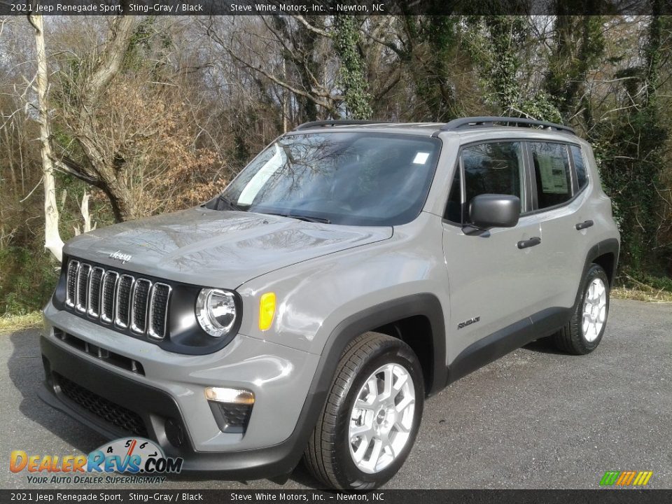 2021 Jeep Renegade Sport Sting-Gray / Black Photo #2