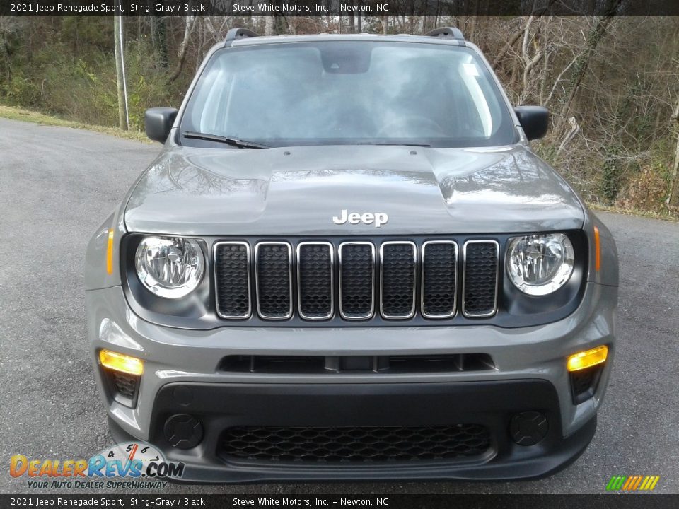 2021 Jeep Renegade Sport Sting-Gray / Black Photo #3