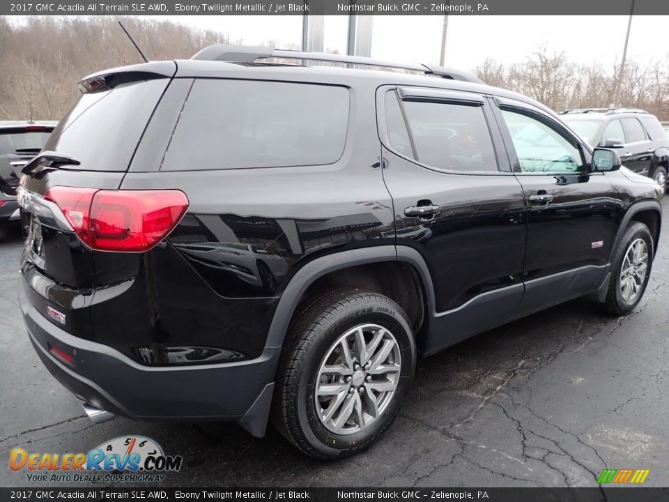 Ebony Twilight Metallic 2017 GMC Acadia All Terrain SLE AWD Photo #9